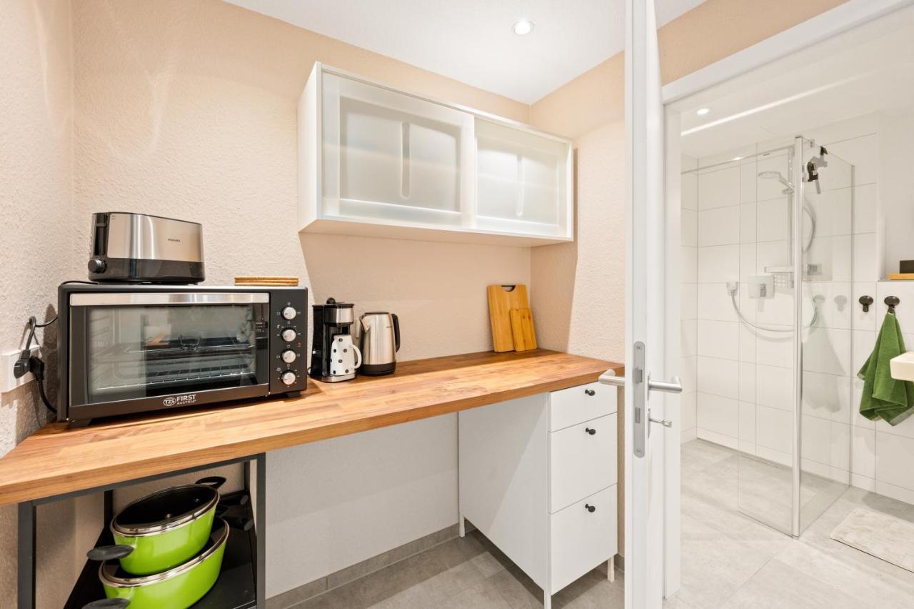 1Br 2Beds - Kleiner Privater Innenhof- Barrierefrei! -Frisch Saniert - Mozart Eins Bietigheim-Bissingen Ngoại thất bức ảnh