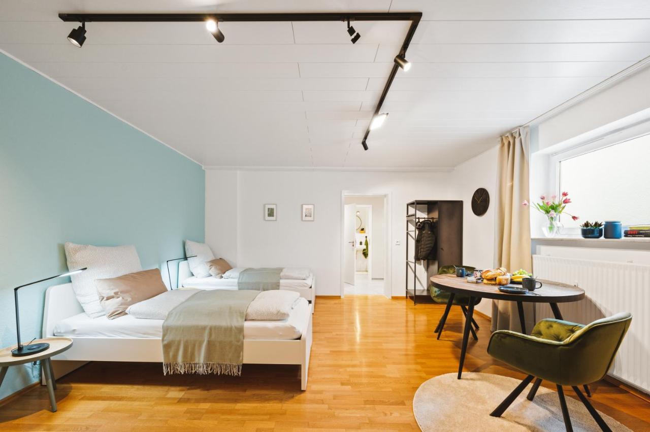 1Br 2Beds - Kleiner Privater Innenhof- Barrierefrei! -Frisch Saniert - Mozart Eins Bietigheim-Bissingen Ngoại thất bức ảnh