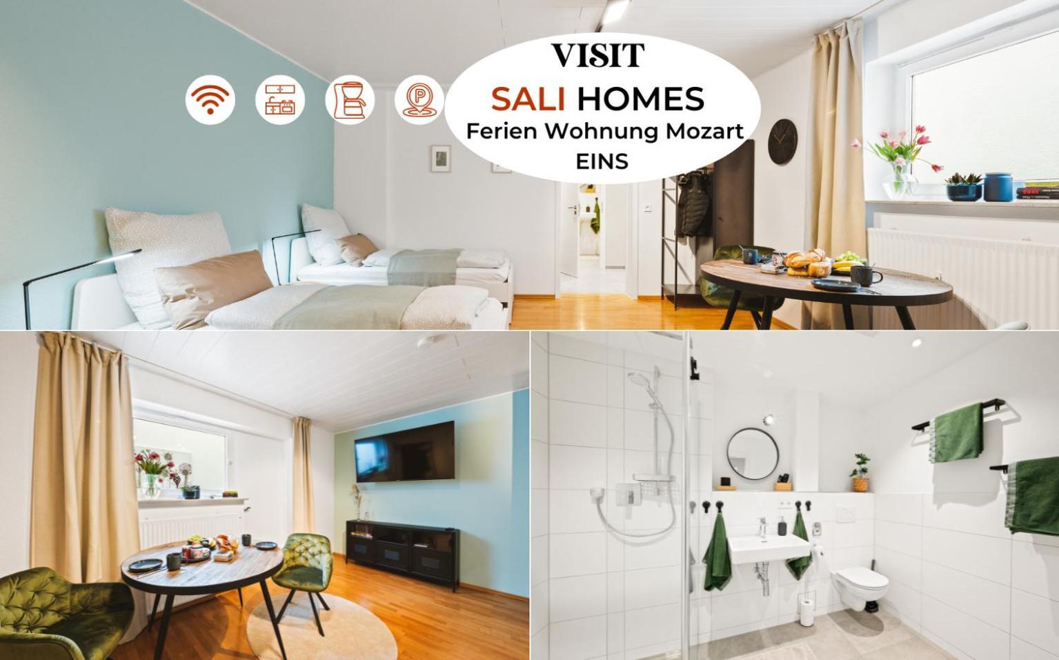 1Br 2Beds - Kleiner Privater Innenhof- Barrierefrei! -Frisch Saniert - Mozart Eins Bietigheim-Bissingen Ngoại thất bức ảnh